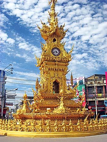 'The Clock Tower of Chiang Rai' by Asienreisender